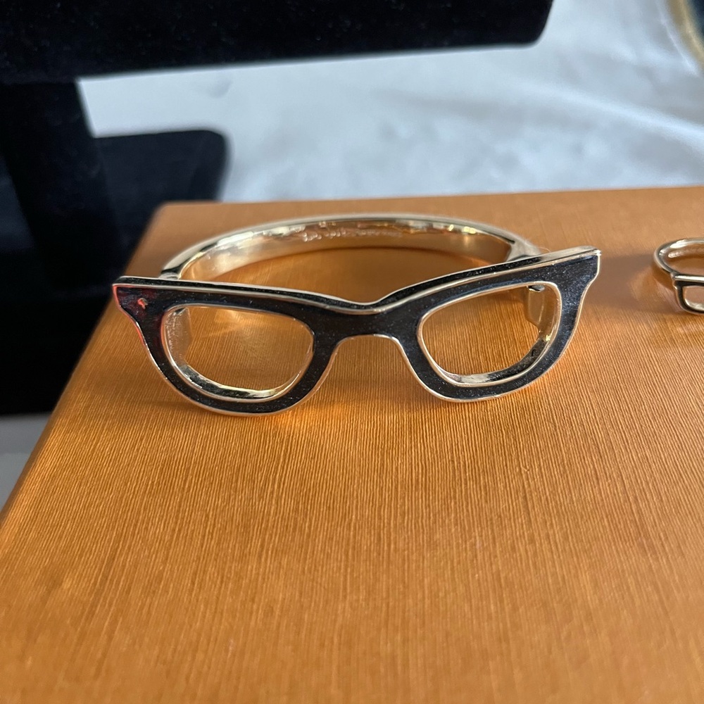 Kate Spade NY - Goreski Lookout Glasses hinged bracelet- HARD TO FIND